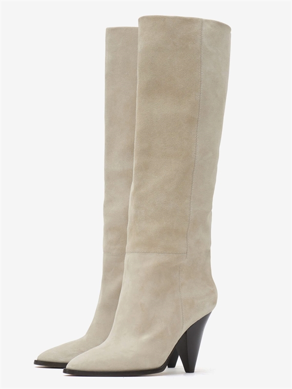 Isabel Marant Etoilé Ririo Støvler, Chalk